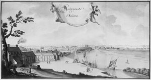 Warehouses for salt at Nantes, 1723 by French School