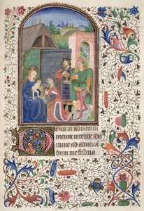 The Wise Men, from the Glasgow Hours by French School