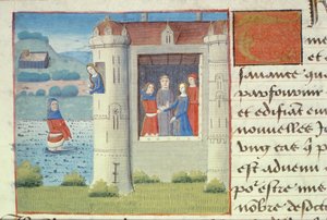 Marriage, from Les Cent Nouvelles Nouvelles, 1462 by French School