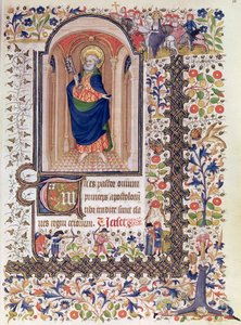 St. Peter, from the Hours of Marguerite d