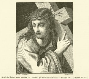 Museum of Nantes, Italian School, The Christ by French School