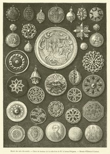 Museum of Decorative Arts, Selection of Buttons
