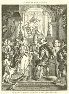 Louvre Museum, The Marriage of Marie de Medici by French School