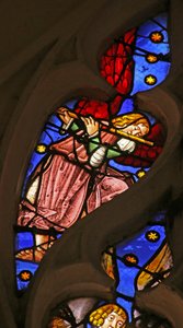 Musical Angel with Flute by French School