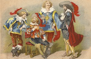 Musketeers by French School