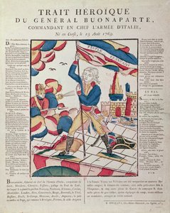 Napoleon I on the Bridge at Arcola, 17th November 1796