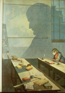 Napoleon as a Schoolboy, Illustration from 