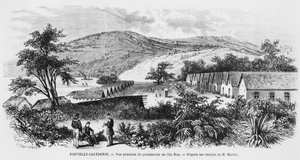 New Caledonia, Isle of Nou, The Prison, c.1871-80
