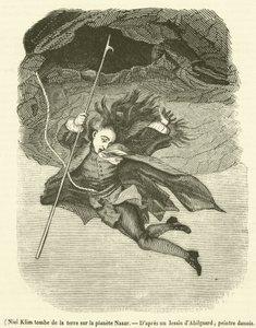 Niel Klim Falls from Earth to the Planet Nazar by French School
