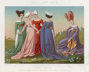 Noble Women by French School