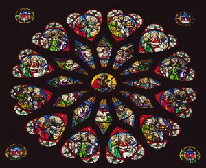 North rose window