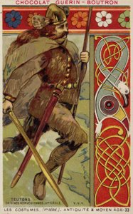 Norwegian Viking Costume, 6th Century by French School