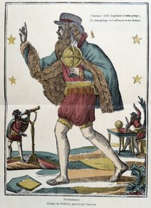 Nostradamus - image of Epinal by French School