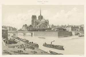 Notre-Dame, 1881 by French School