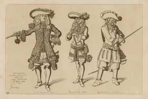 Officers of King Louis XIV by French School