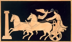 Olympian charioteer crowned with a laurel wreath, published 1808-10 by French School