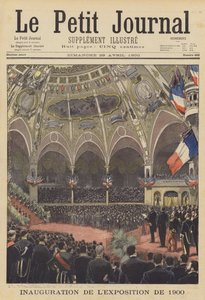 Opening of the Exposition Universelle of 1900 in Paris by French School