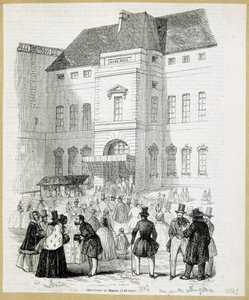 Opening of the Musee Royal (Musee du Louvre), March 15 by French School