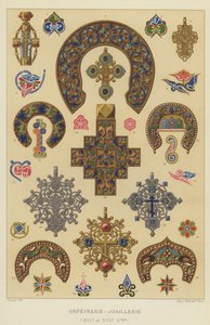Goldsmithing and Jewelry (16th and 17th Centuries) (chromolitho)