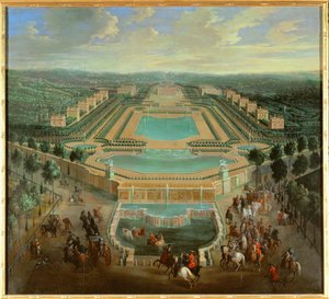 Overall View of the Chateau de Marly, Grand Trianon, Versailles, France (photo) by French School