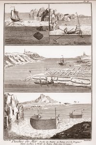 Oyster Fishing - The Great Encyclopedie by French School