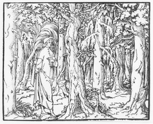 Page from "Discourse on the Dream of Poliphile", by Francesco Colonna, 1546 by French School