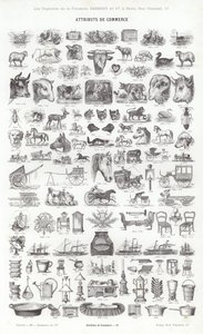 Page from Vignettes Typographiques by French School