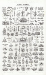 Page from Vignettes Typographiques by French School