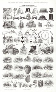 Page from Vignettes Typographiques by French School