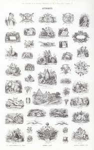 Page from Vignettes Typographiques by French School