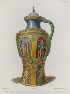 Painted Earthenware Jug