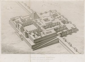 Palace of Sargon Khorsabad by French School