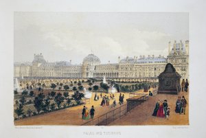 Palais des Tuileries, Paris by French School