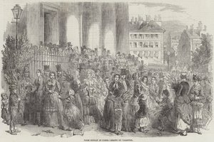 Palm Sunday in Paris by French School