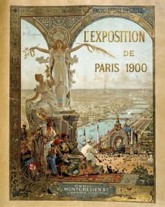 Paris Exhibition 1900 - Advertising poster