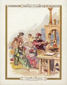Paris Exposition 1900, The Printer by French School