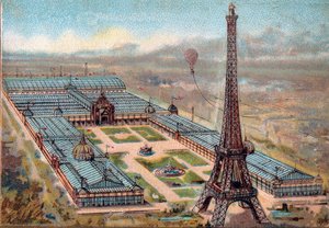 Paris. Universal Exhibition of 1889: Eiffel Tower