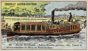 Parisian Bateau-Mouche by French School