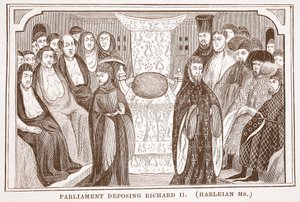 Parliament Deposing Richard II by French School