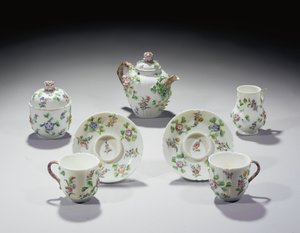 Part tea service by French School