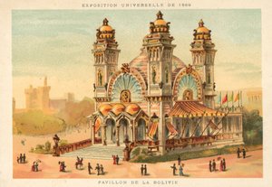 Pavilion of Bolivia, Exposition Universelle 1889, Paris