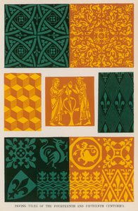 Paving Tiles of the Fourteenth and Fifteenth Centuries