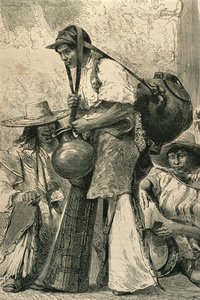 Peasants in Mexico City, 1860s