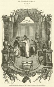Paintings of the Chateau de Chantilly, The Bath by French School