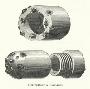 Diamond Drill by French School