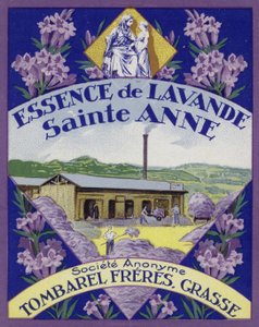 Perfume Label, Essence de Lavande by French School