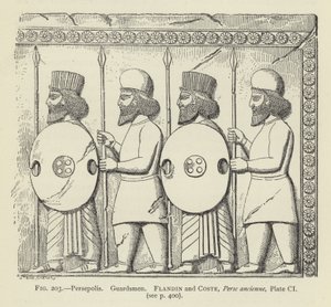 Persepolis, Guardsmen by French School