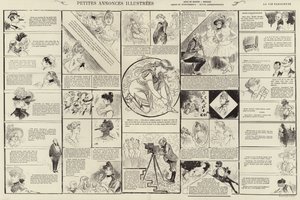 Illustrated Classified Ads by French School
