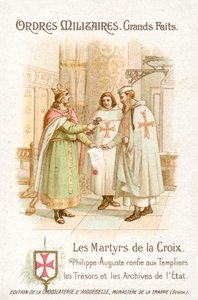 Philip Augustus Rewarding the Knights Templar