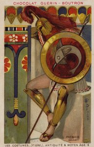Phoenician Soldier by French School